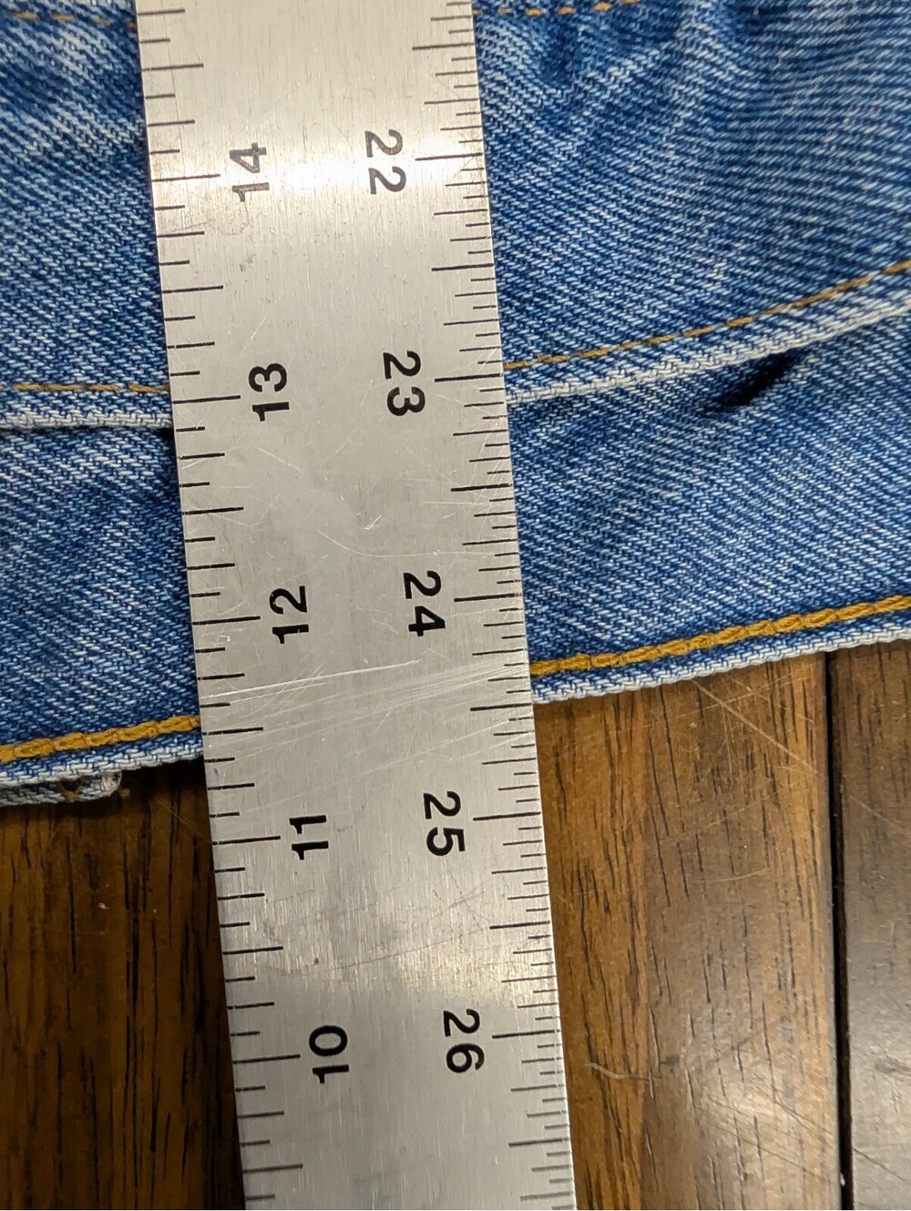 Levi’s Orange Tab Trucker Denim Jacket 46 Medium Wash 75505 - Picture 7 of 7